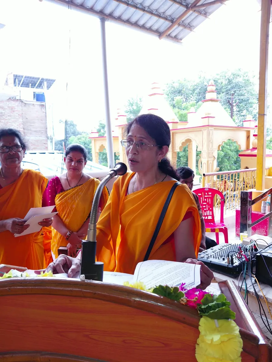 गायत्री परिवार ने किया नारी उत्कर्ष समारोह, नारी शक्ति को आत्मविश्वास एवं राष्ट्र निर्माण का दिया संदेश